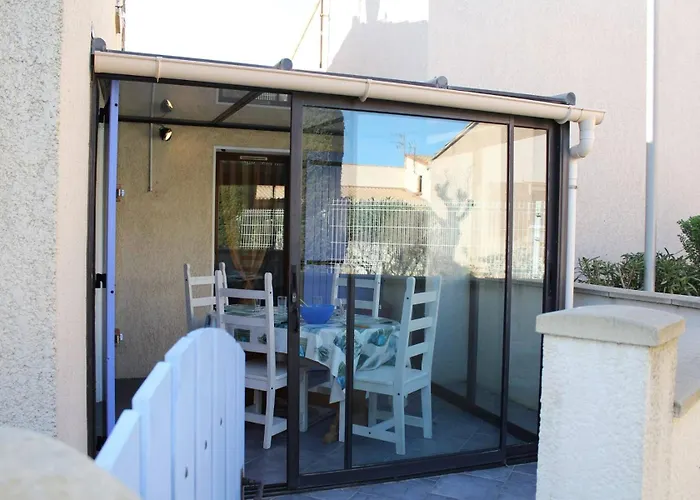 Villa Pavillon Cosy 3 Pièces Avec Véranda Et Parking Gn520-048 Gruissan